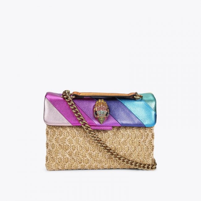 Kurt Geiger Raffia Kensington - Multi / Other | Canada Outlet