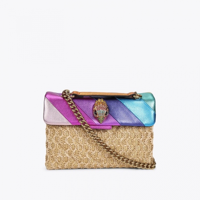 Kurt Geiger Raffia Kensington - Multi / Other | Canada Outlet