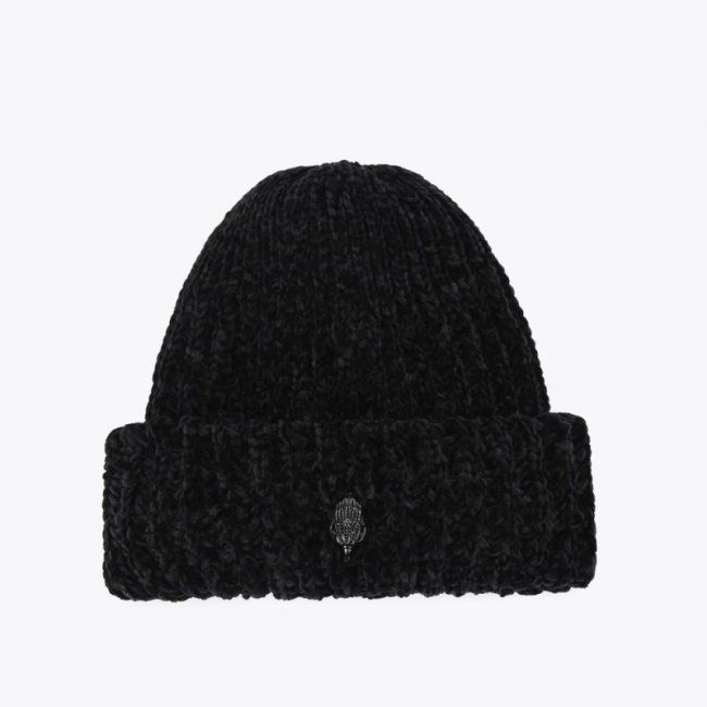 Kurt Geiger Cosy Eagle Beanie - Black | Canada Outlet