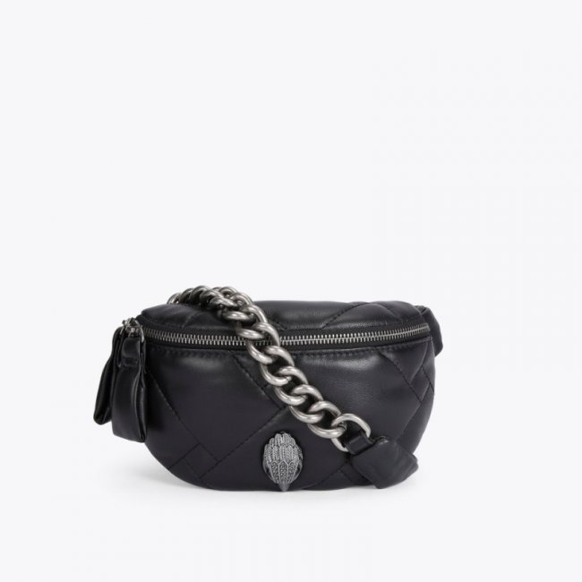 Kurt Geiger Small Kensington Beltbag - Black | Canada Outlet