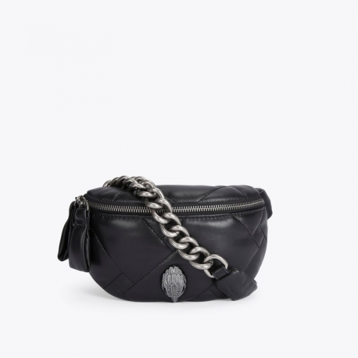Kurt Geiger Small Kensington Beltbag - Black | Canada Outlet