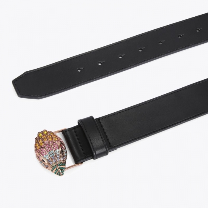 Kurt Geiger Kensington Belt - Black | Canada Outlet