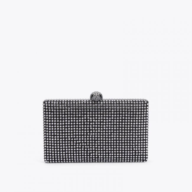 Kurt Geiger Crystal Kensington Clutch - Black Other | Canada Outlet