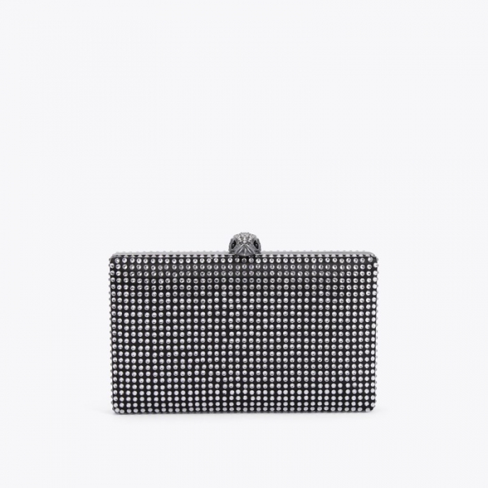 Kurt Geiger Crystal Kensington Clutch - Black Other | Canada Outlet