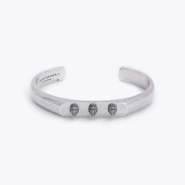 Kurt Geiger Triple Eagle Bracelet - Gunmetal | Canada Outlet