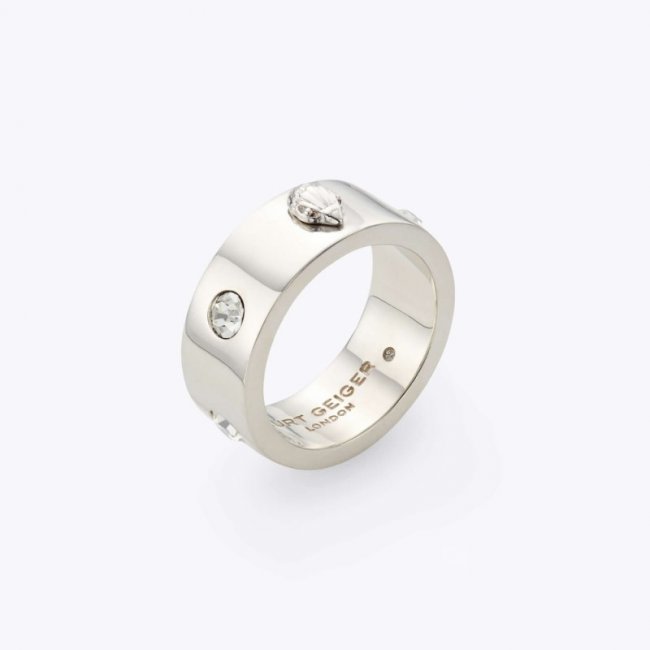 Kurt Geiger Eagle Ring - Silver | Canada Outlet