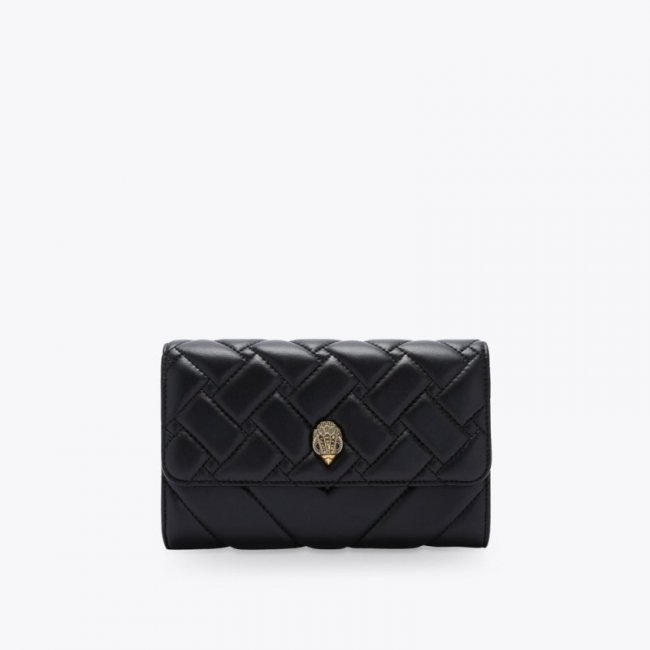 Kurt Geiger Kensington Chain Wallet - Black | Canada Outlet