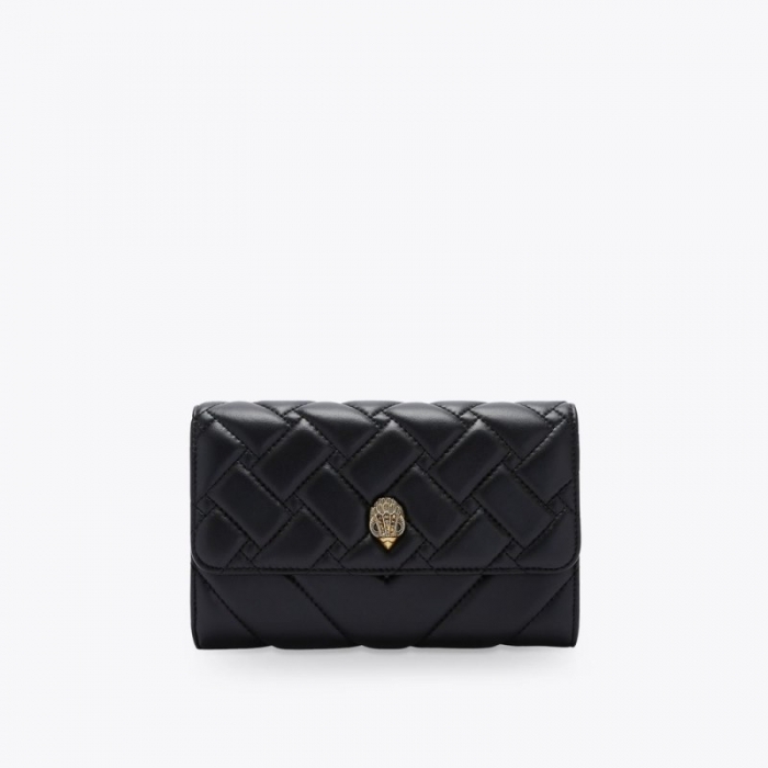 Kurt Geiger Kensington Chain Wallet - Black | Canada Outlet