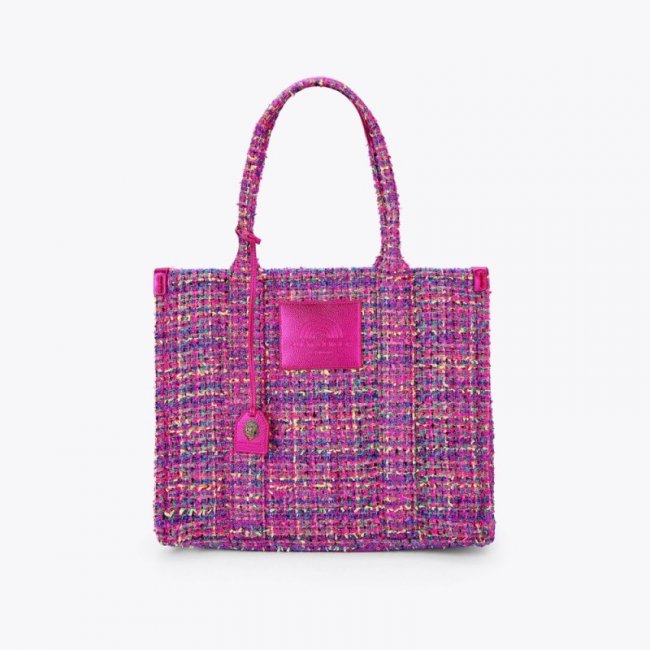 Kurt Geiger Large Tweed Southbank - Fushia Combination | Canada Outlet