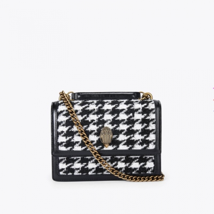 Kurt Geiger Shoreditch Cross Body - Black White | Canada Outlet