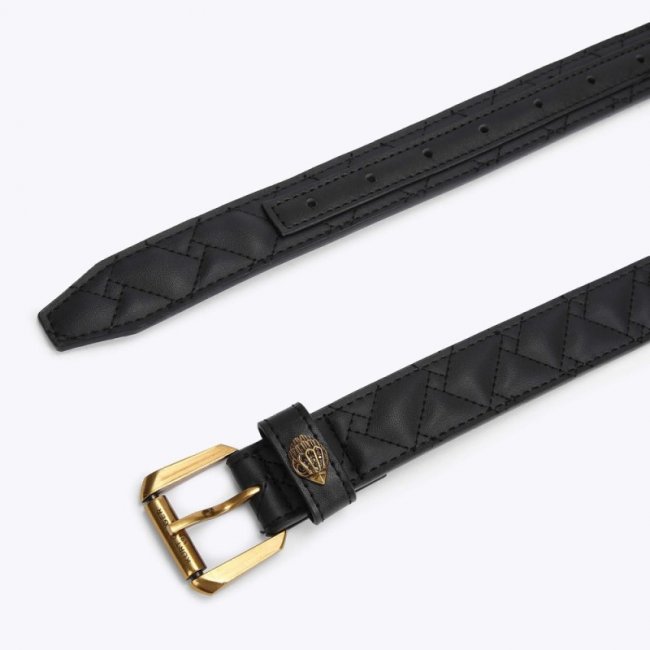 Kurt Geiger Kensington Belt - Black | Canada Outlet
