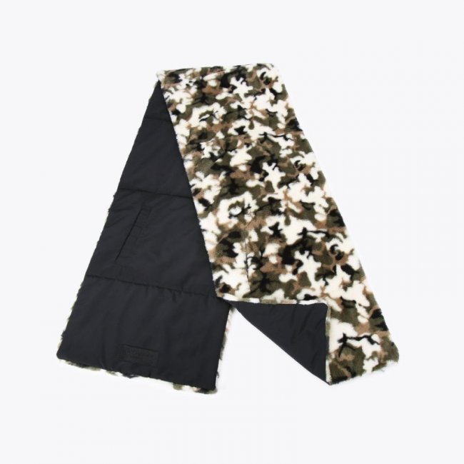 Kurt Geiger Printed Scarf - Khaki | Canada Outlet