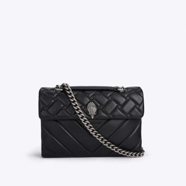 Kurt Geiger Leather Kensington - Black Combination | Canada Outlet