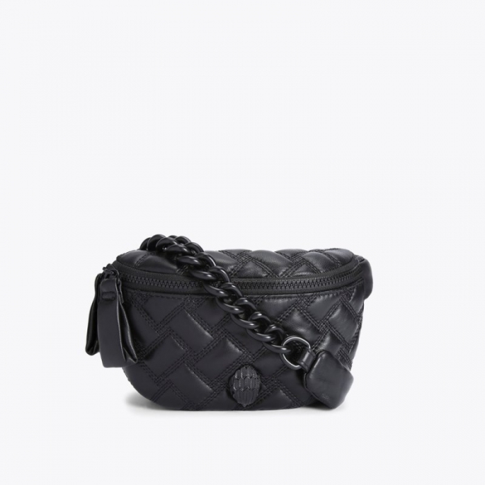 Kurt Geiger Small Kensington Beltbag Drench - Black | Canada Outlet