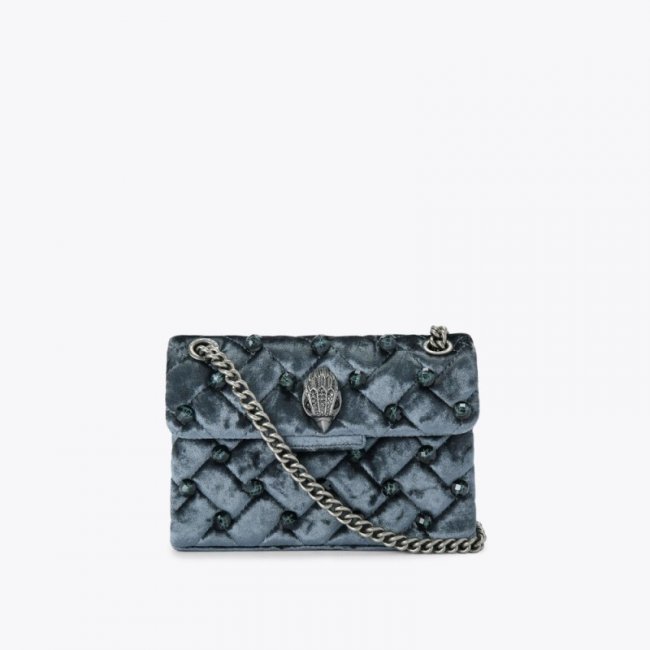 Kurt Geiger Mini Crystal Kensington - Teal | Canada Outlet