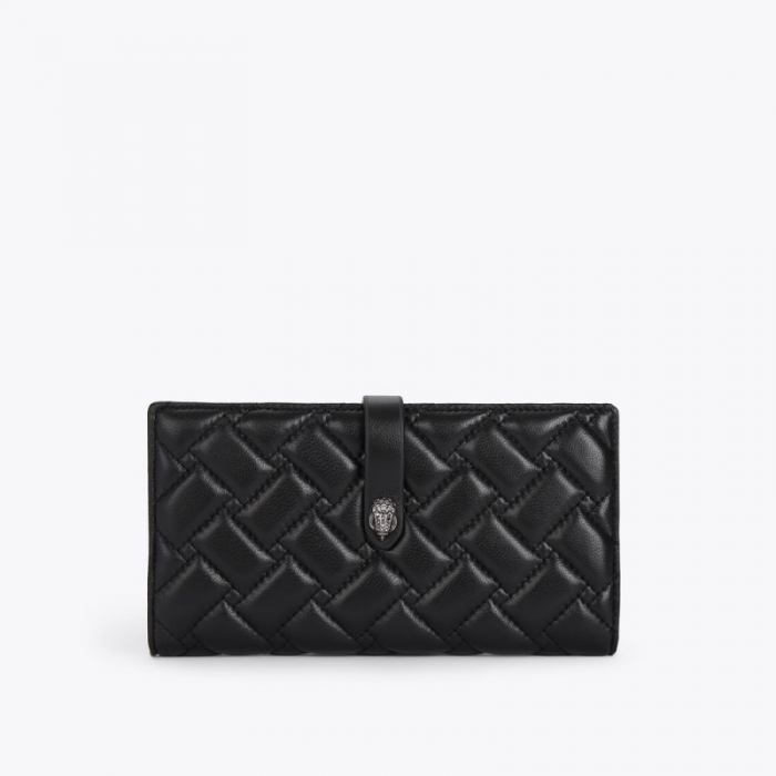 Kurt Geiger Leather Soft Wallet - Black Combination | Canada Outlet
