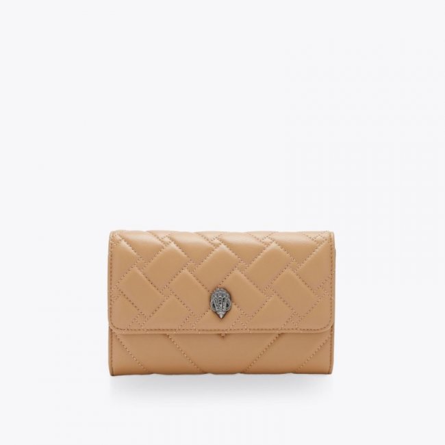 Kurt Geiger Kensington Chain Wallet - Camel | Canada Outlet