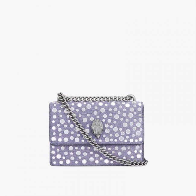 Kurt Geiger Small Shoreditch Stud Bag - Lilac | Canada Outlet