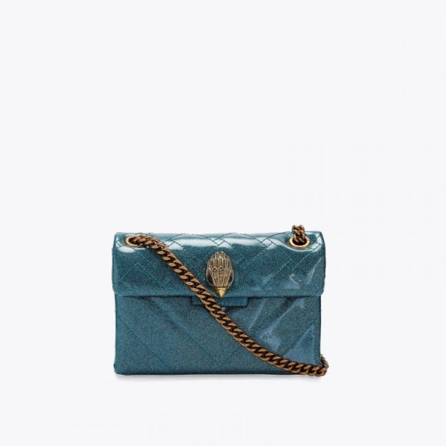 Kurt Geiger Mini Glitter Kensington - Teal | Canada Outlet