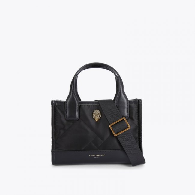 Kurt Geiger Micro Recycled Tote - Black Combination | Canada Outlet