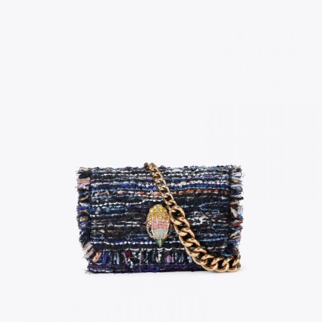 Kurt Geiger Mini Kensington East West - Blue Dark Combination | Canada Outlet