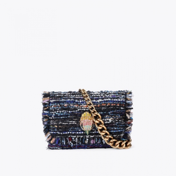 Kurt Geiger Mini Kensington East West - Blue Dark Combination | Canada Outlet