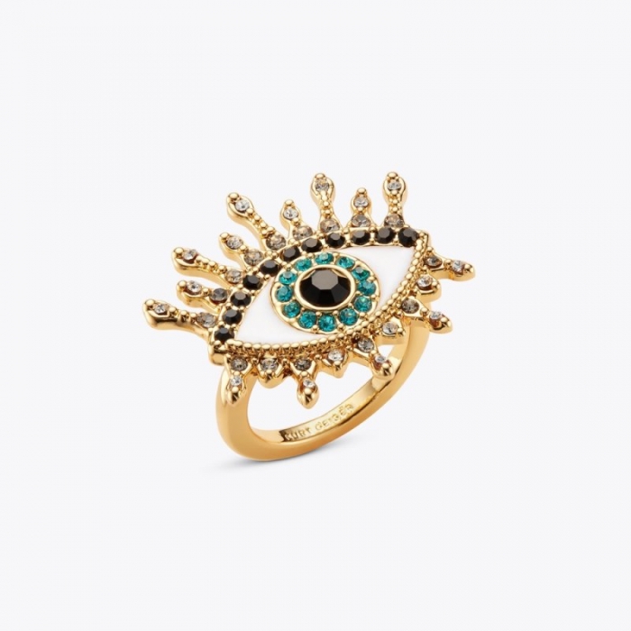 Kurt Geiger Eye Cocktail Ring - Gold | Canada Outlet