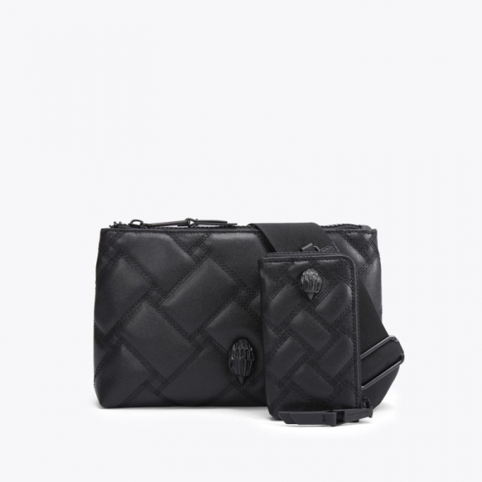 Kurt Geiger Kensington Cross Body - Black | Canada Outlet