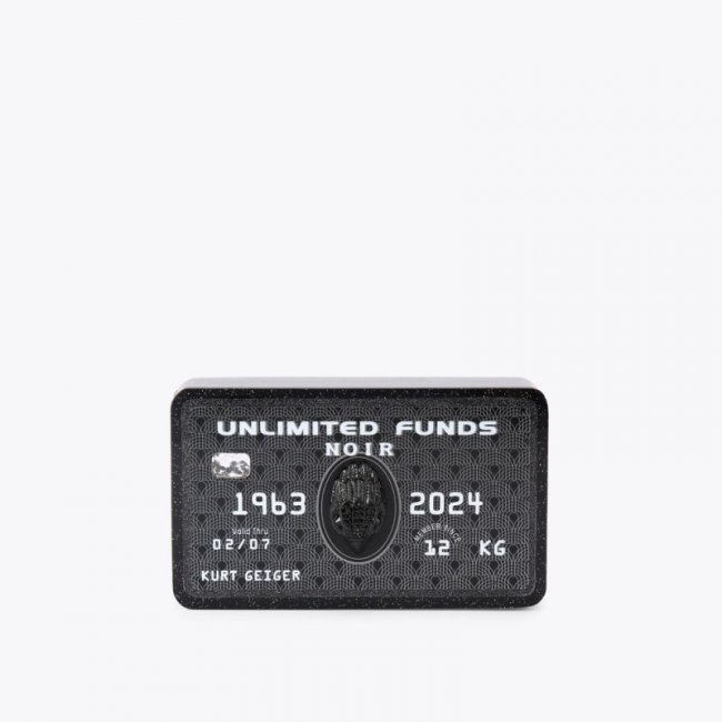 Kurt Geiger Credit Card Clutch - Black | Canada Outlet