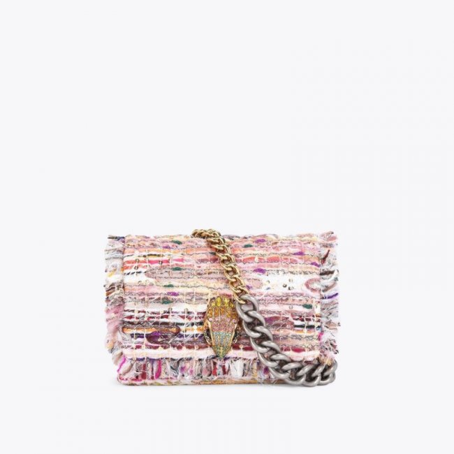 Kurt Geiger Mini Kensington East West - White Other | Canada Outlet