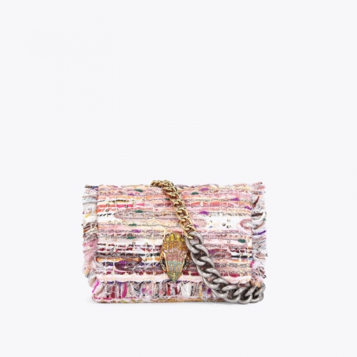Kurt Geiger Mini Kensington East West - White Other | Canada Outlet