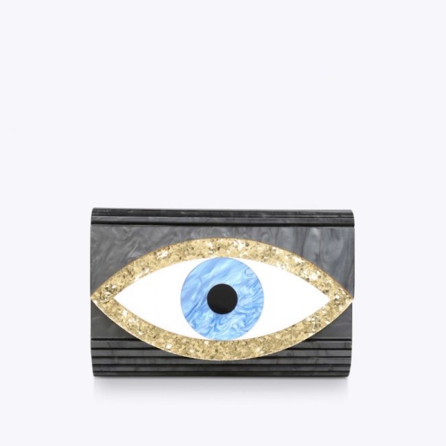 Kurt Geiger Eye Party Envelope - Black | Canada Outlet
