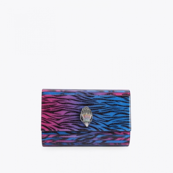 Kurt Geiger Party Eagle Clutch - Fushia Combination | Canada Outlet