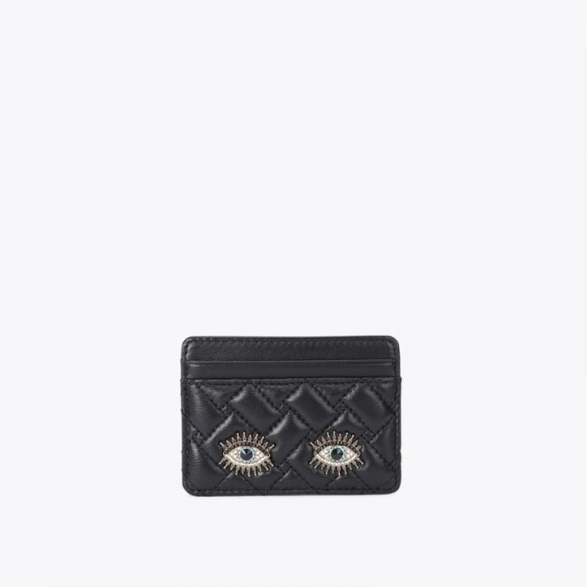 Kurt Geiger Eye Card Holder - Black Combination | Canada Outlet