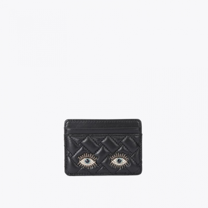 Kurt Geiger Eye Card Holder - Black Combination | Canada Outlet