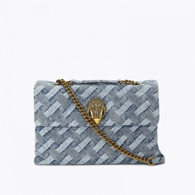 Kurt Geiger Extra Large Soft Kensington - Denim | Canada Outlet