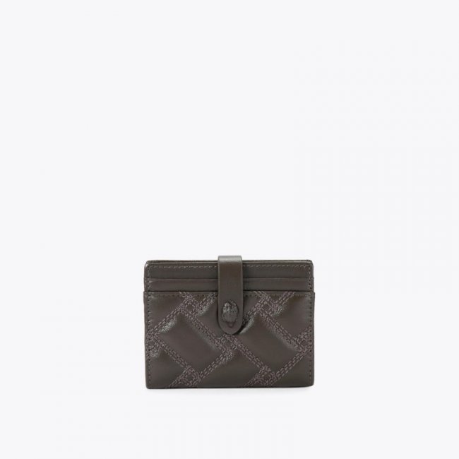 Kurt Geiger Drench Card Holder - Dark Brown Combination | Canada Outlet