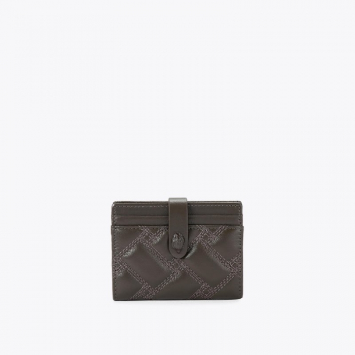 Kurt Geiger Drench Card Holder - Dark Brown Combination | Canada Outlet