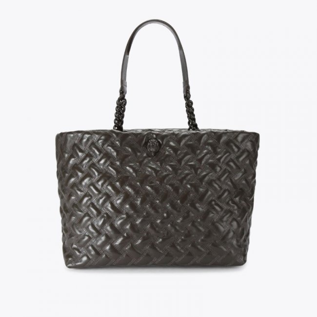 Kurt Geiger Kensington Drench Shopper - Dark Brown Combination | Canada Outlet