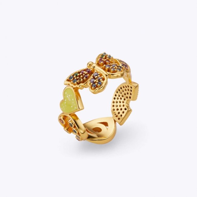 Kurt Geiger Multi Charm Ring - Multi / Other | Canada Outlet