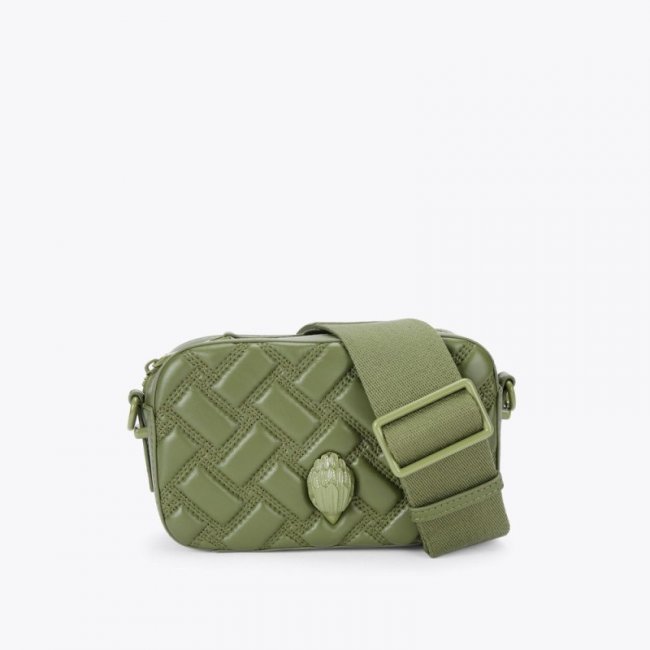 Kurt Geiger Kensington Camera Bag - Khaki | Canada Outlet