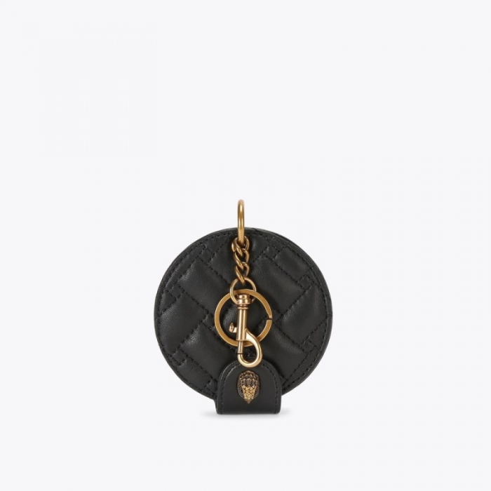 Kurt Geiger Mirror Keyring - Black | Canada Outlet