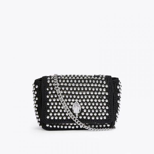 Kurt Geiger Medium Crochet Kensington - Black | Canada Outlet
