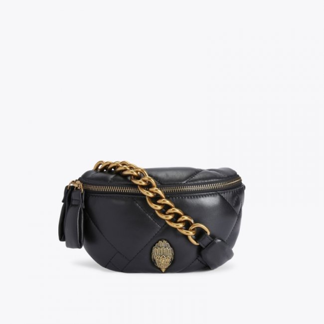 Kurt Geiger Small Kensington Beltbag - Black Combination | Canada Outlet