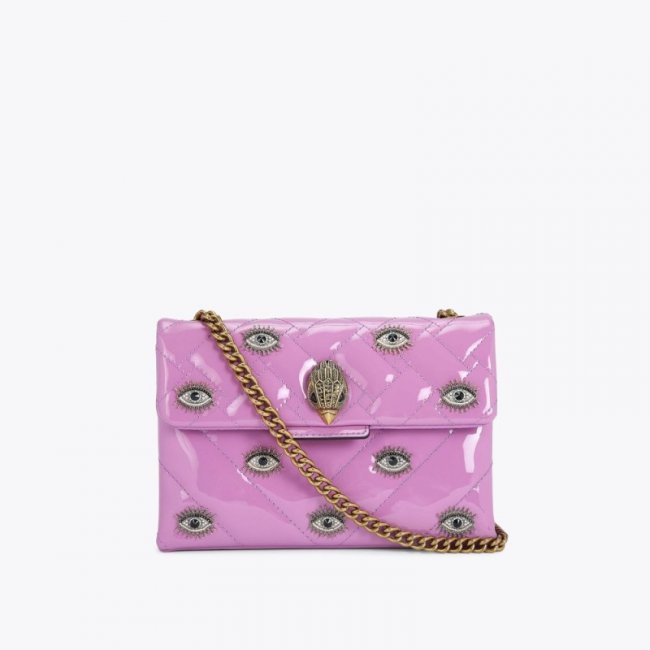 Kurt Geiger Medium Evil Eye Kensington - Purple | Canada Outlet