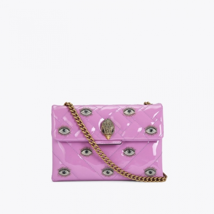 Kurt Geiger Medium Evil Eye Kensington - Purple | Canada Outlet
