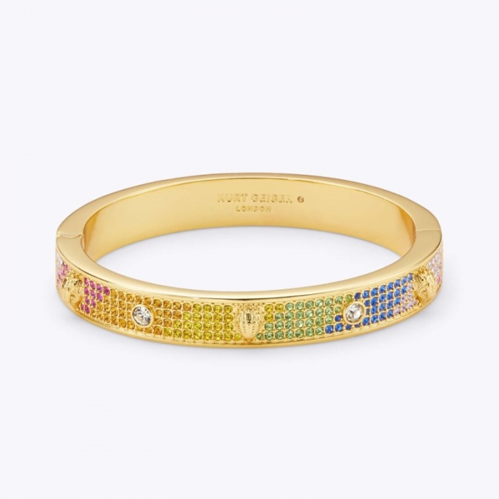 Kurt Geiger Cryst Metal Eagle Bangle - Multi / Other | Canada Outlet