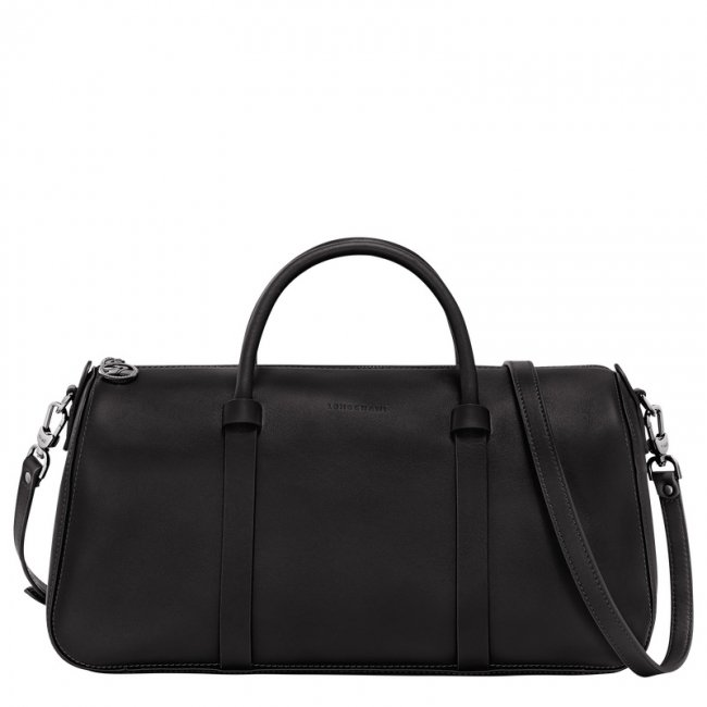 Longchamp Women's Daylong L Handbag Black - Leather | Black