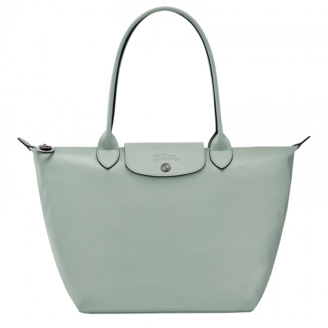 Longchamp Women's Le Pliage Xtra M Tote bag Vervain - Leather | Vervain