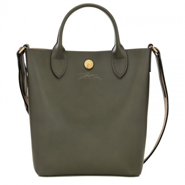 Longchamp Women's Épure XS Tote bag Khaki - Leather | Khaki